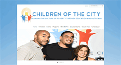 Desktop Screenshot of childrenofthecity.org